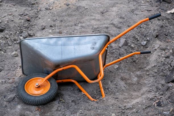 تصویر 1 از فرغون لبه بلند ظرفیت بیشتر برای حمل مصالح حجیم